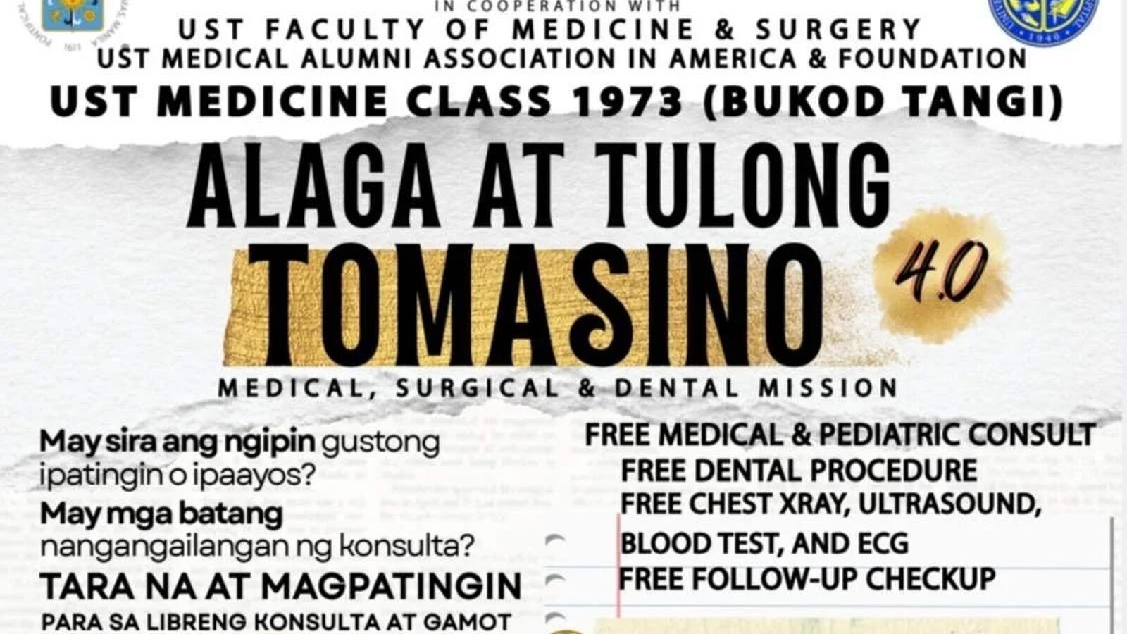 TOM Community Medical and Surgical Mission 2026 & Animal Health Clinic cover