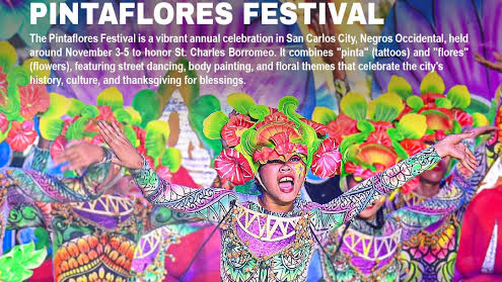 Pintaflores Festival cover