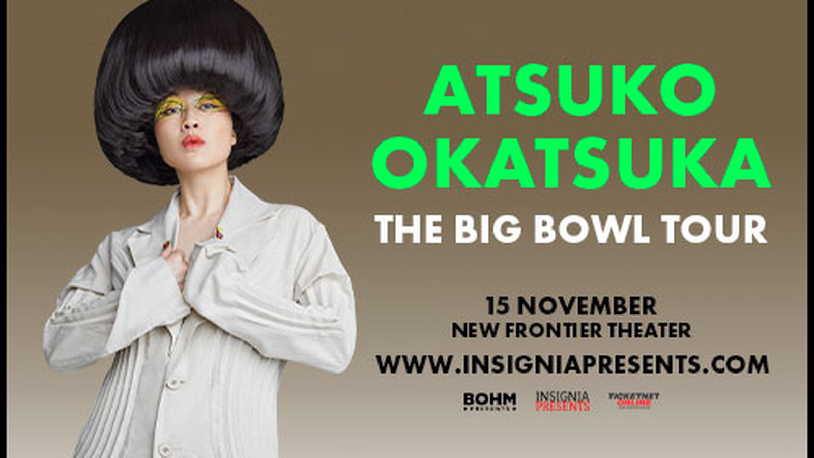 Atsuko Okatsuka Live in Manila cover