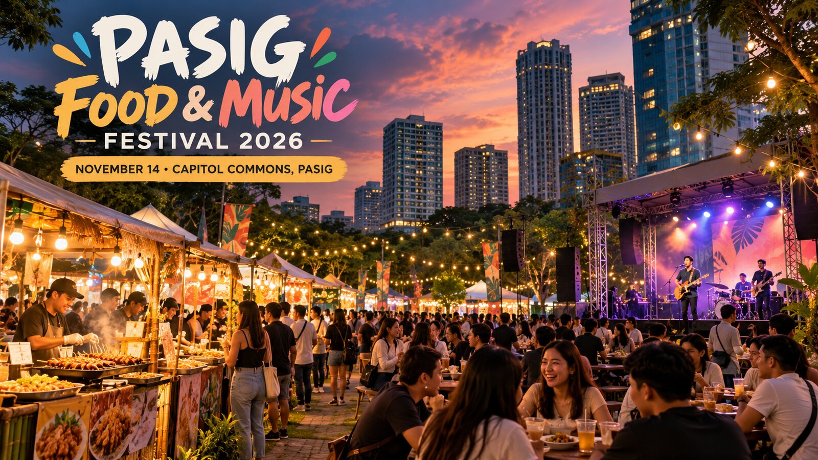 Pasig Food & Music Festival 2026 cover