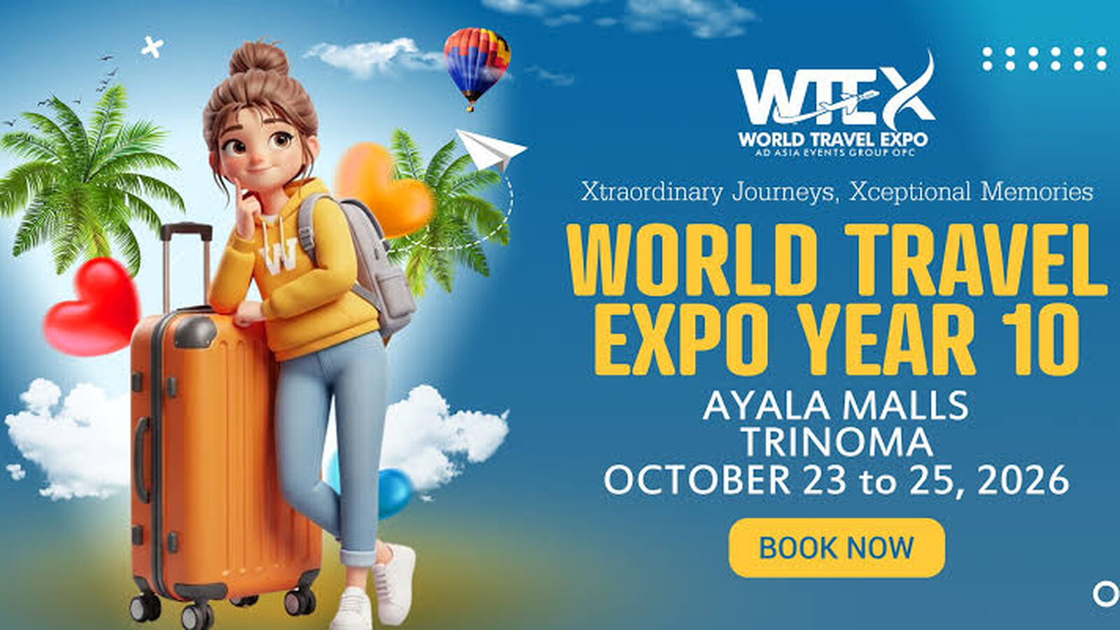 World Travel Expo – Year 10, TriNoma cover