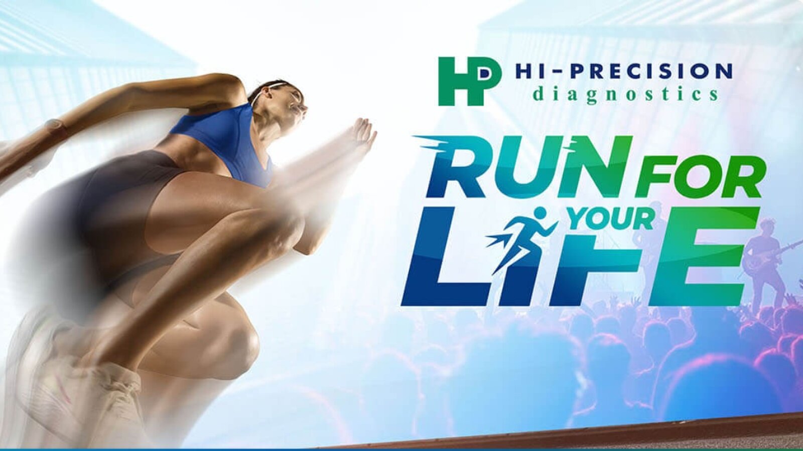 Hi Precision Diagnostics - Run for your Life 2026 cover