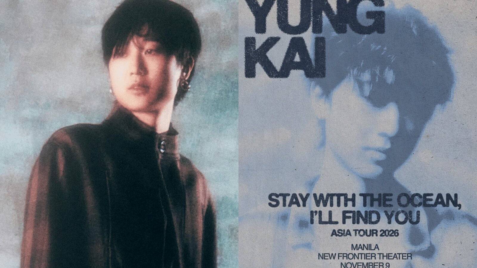 Yung Kai – Stay With the Ocean, I'll Find You Asia Tour cover