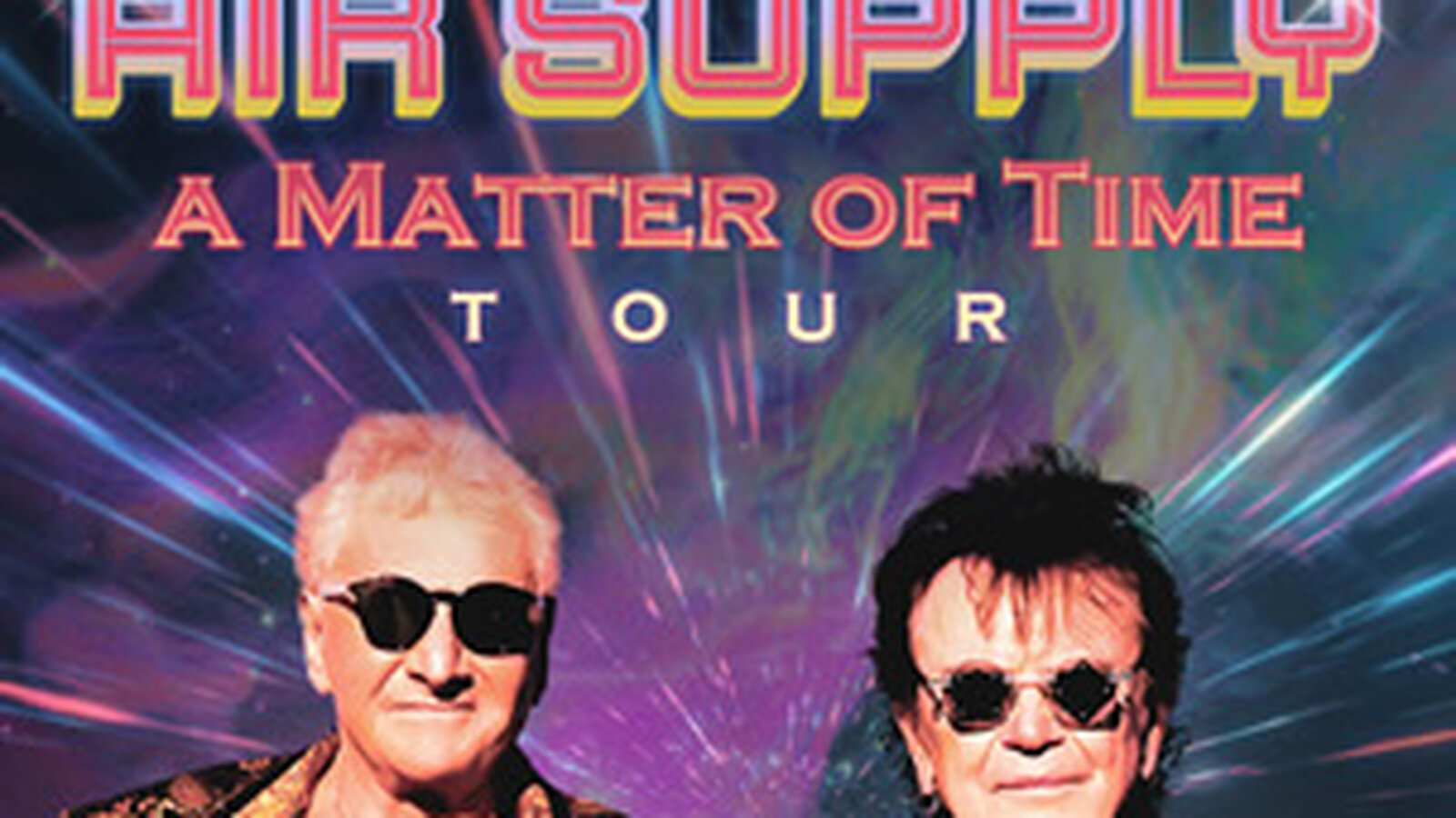 A Matter of Time Tour cover